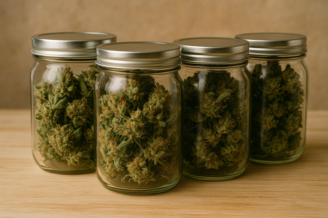 Cannabisblüten richtig trocknen und aushärten - so einfach geht es!