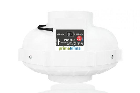 Prima Klima PK160-2 800(420)m³/h Ø160mm
