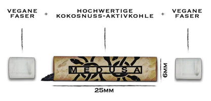 Medusa Filter 250 Stück, 6mm