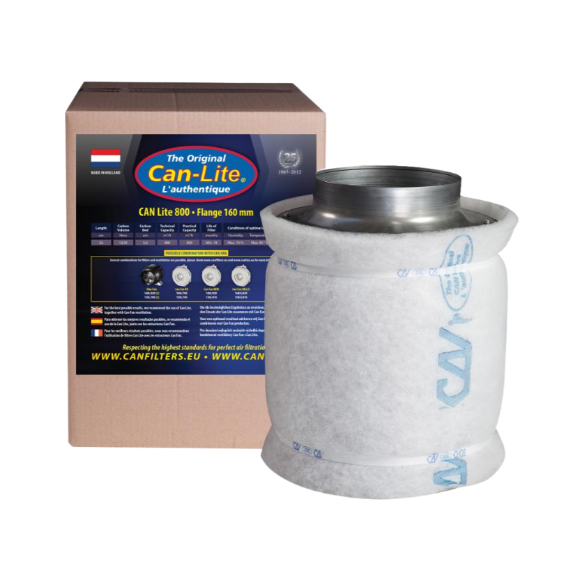 Can Lite Filter 800m³/h Ø160mm
