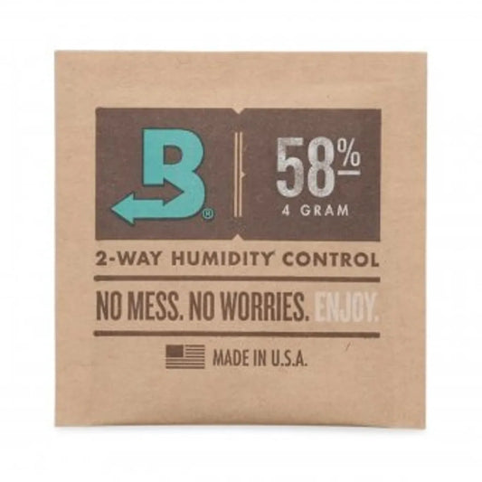 Boveda Humidity Pack 58% - 4g - Optimale Feuchtigkeitsregulierung für Cannabis