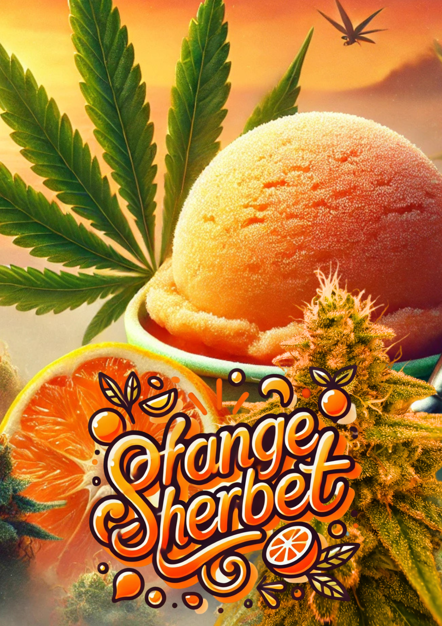 WEEDLINGS© Orange Sherbet Auto Samen