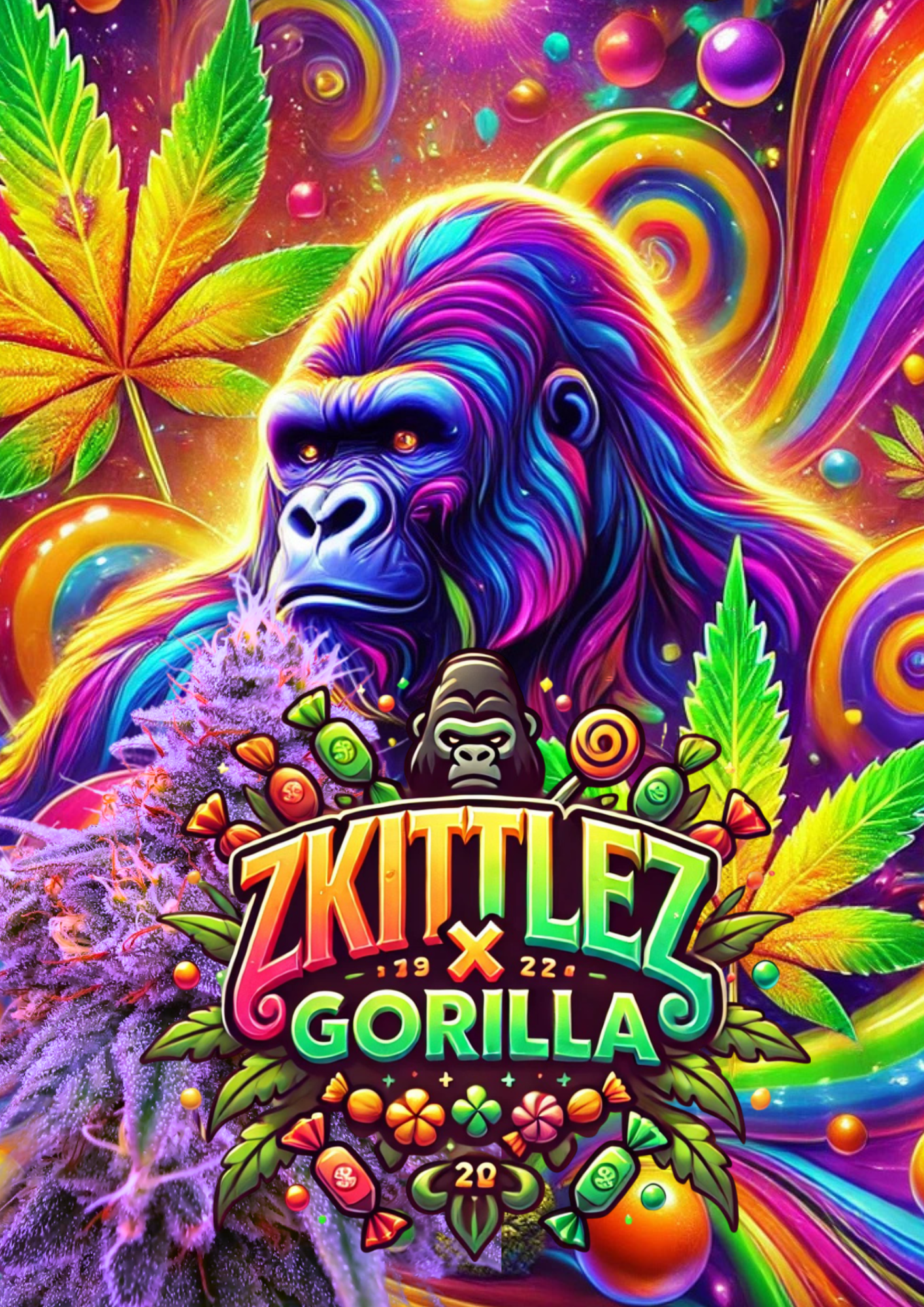 WEEDLINGS© Gorilla Skittlez Automatic Samen