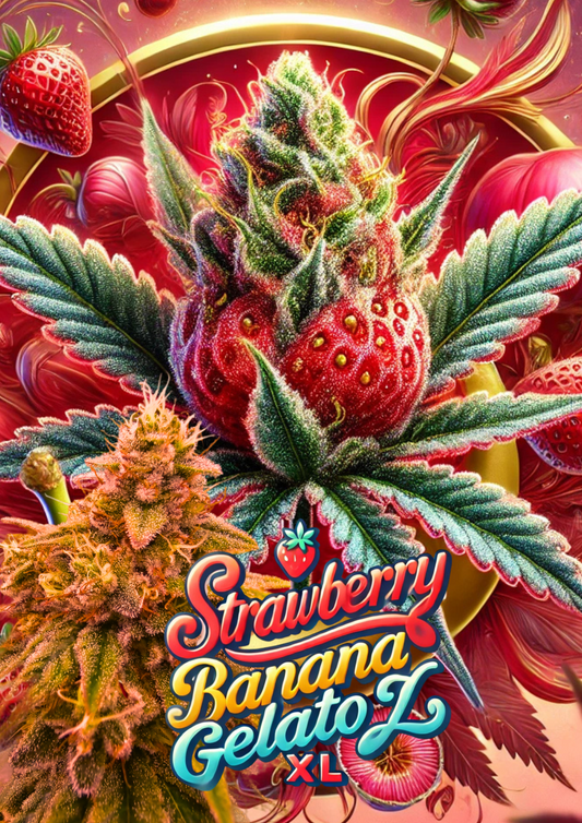 Strawberry Banana Gelato XL Samen Automatic 3+1 (Sweet Seeds)