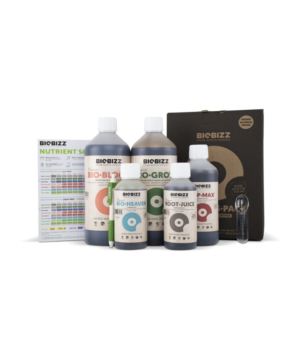 BioBizz Starters-Pack Düngerset – Komplettes Set für natürlichen Anbau